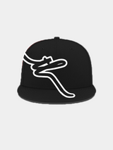 SIGNATURE FITTED CAP | BLACK WHITE