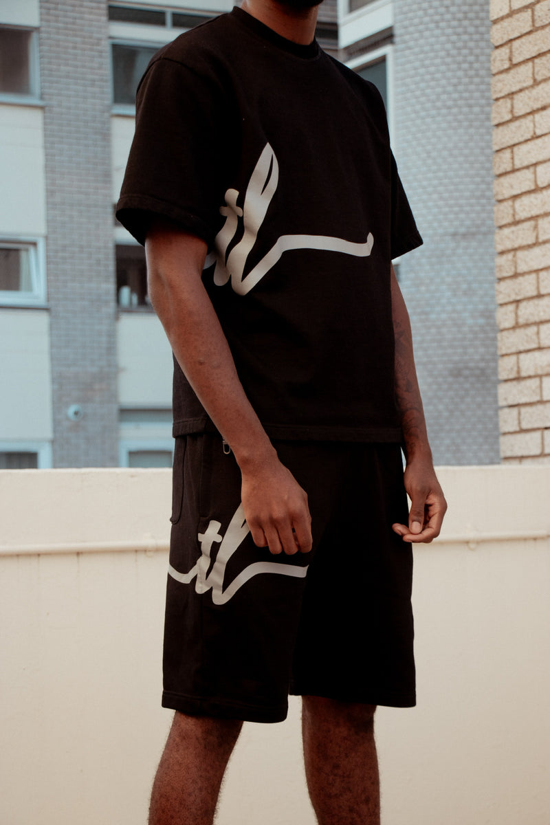 Heavyweight Signature T-Shirt | Black Charcoal