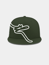 SIGNATURE FITTED CAP | KHAKI WHITE