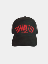 Classic Saint Louis Baseball Cap | Suede Black Red