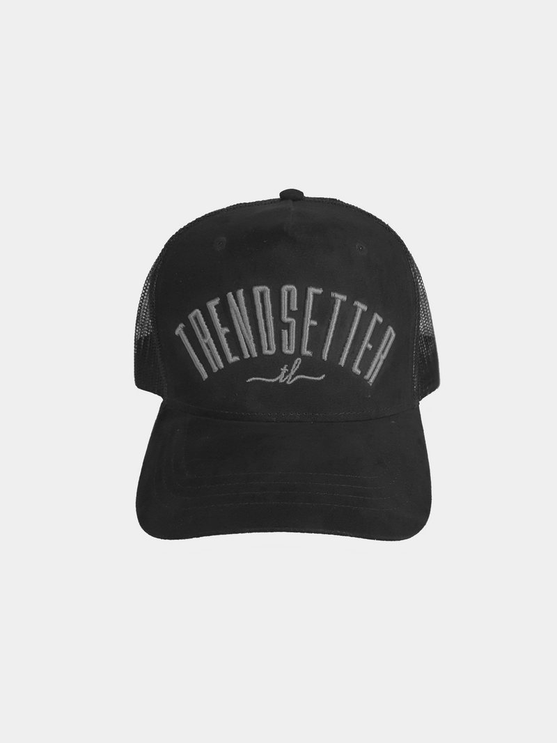 Classic Saint Louis Baseball Cap | Suede Black Grey